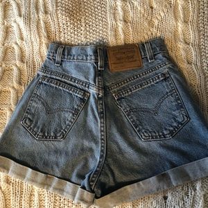 Levi’s Original Denim shorts